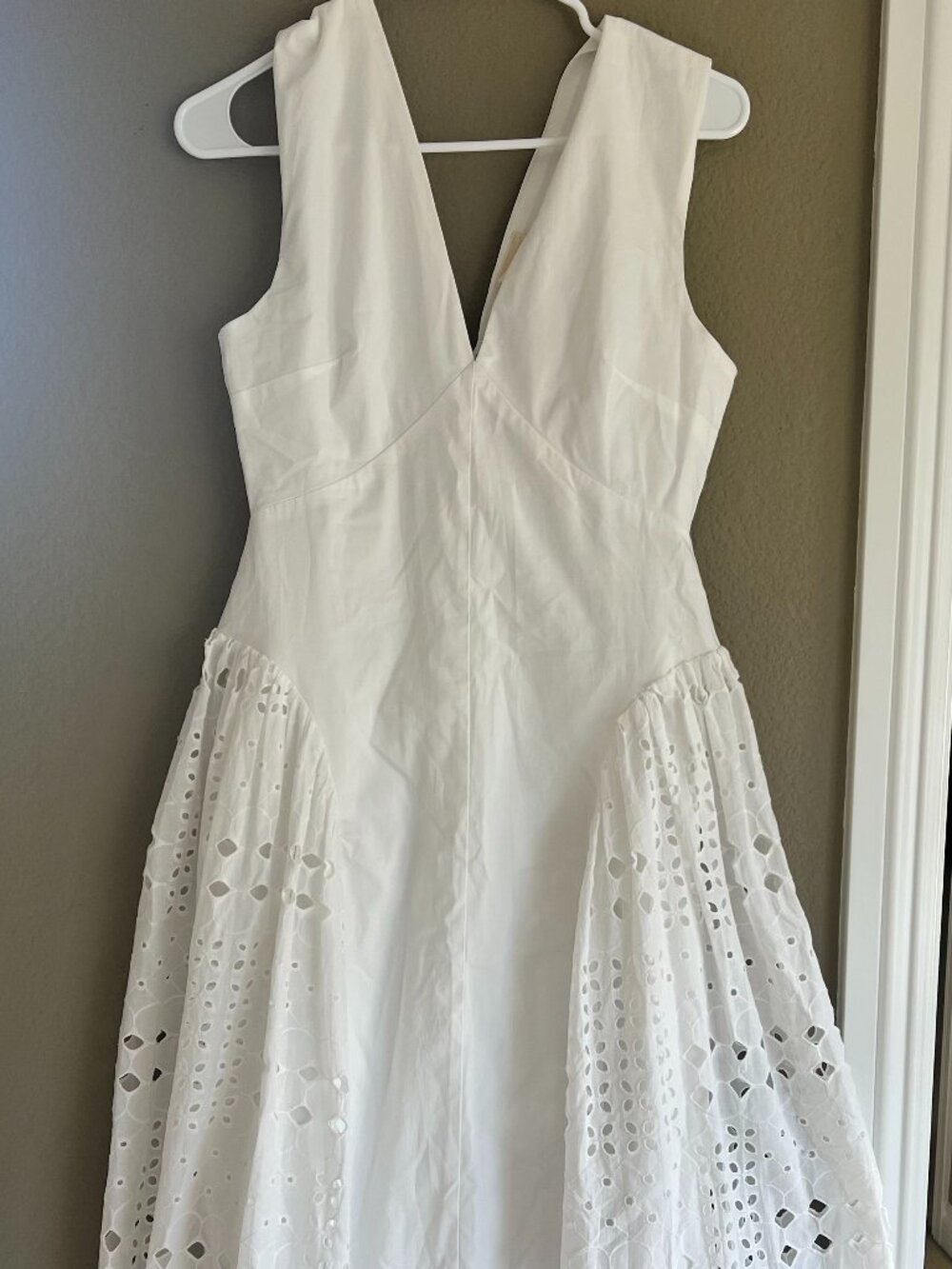 Anthropologie White party Dress